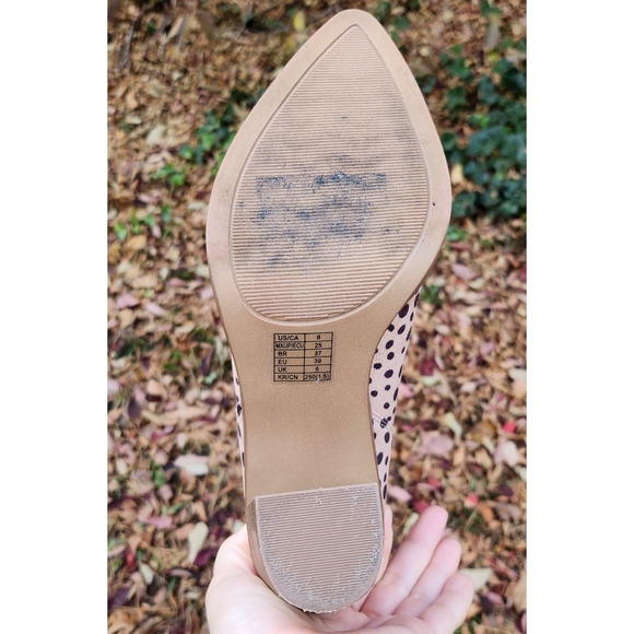 . Forever 21 Cheetah Pointed Heeled Ankle Booties - Picture 13 of 16